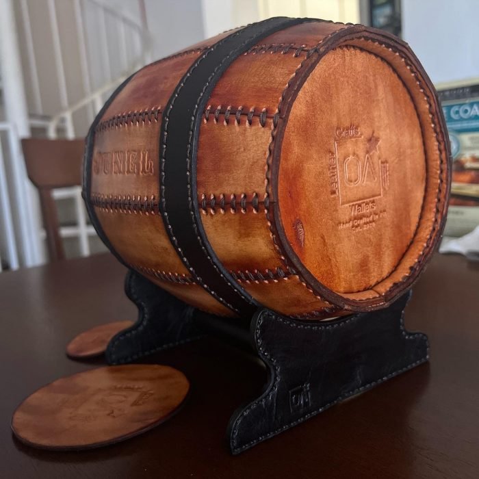 Leather Barrel